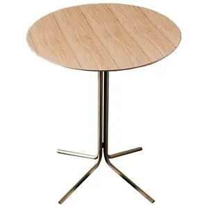 Mesa auxiliar redonda Genius madera Sovet Italia