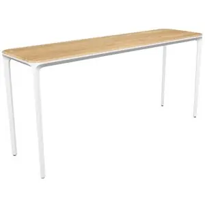 Consola Slim cuatro patas madera Sovet Italia