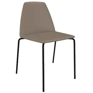 Silla Sila cuatro patas tapizada Sovet Italia
