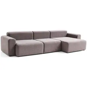 Sofá Mags Low 3 plazas Longue Hay