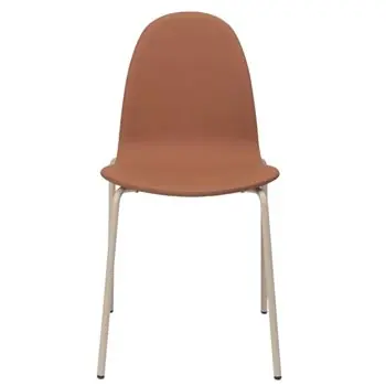 Silla Bob acero tapizada Ondarreta