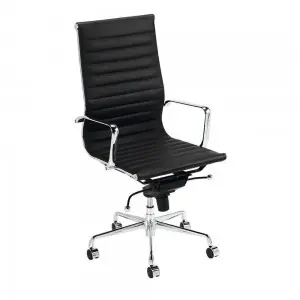 Silla operativa T190 Piel Respaldo alto Sidiz