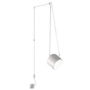 Lámpara de suspensión plug‑in Paco FM iluminación