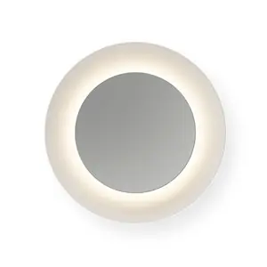 Lámpara aplique Puck Wall Art con aro Vibia