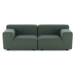Sofá Plastics Outdoor Liberty 2 plazas Kartell