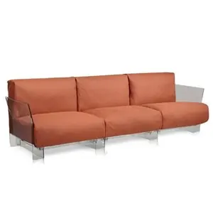 Sofá Pop Outdoor 3 plazas Kartell
