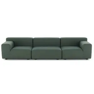 Sofá Plastics Outdoor Liberty 3 plazas Kartell