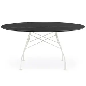 Mesa Glossy XXL mármol Kartell