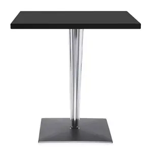 Mesa TopTop cuadrada base cuadrada Kartell