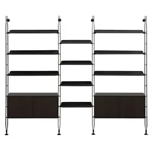 Estantería con puertas Adam Wood Kartell