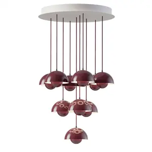 Lámpara Suspensión Flowerpot Chandelier &Tradition